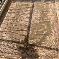 فرش ۹متری گردویی با یک کناره