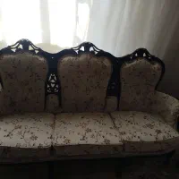 مبلمان ۸نفره با چوب گردو