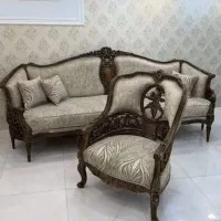 مبلمان مدل ورساچه  مبل خرچنگی ۳۵۰ ت چکی اقساطی راش|مبلمان خانگی و میز عسلی|پاکدشت, پاکدشت (مامازند)|دیوار