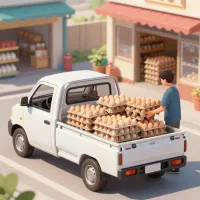 پخش تخم‌مرغ تازه کلی جزیی قیمت مناسب