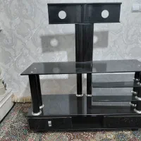 میز تلوزیون شیشه ای