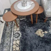 میز جلو مبلی و 3 تا عسلی در حد نو