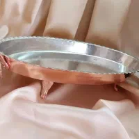 ظروف مسی/مرغ خوری بیضی بدون تغییر رنگ/ اقساطی