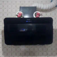 هود دُرسا شیشه ای مشکی لمسی و کنترل دار دو موتوره