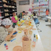 آموزشگاه سفالگری کودک و بزرگسال