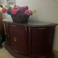 کنسول چوبی