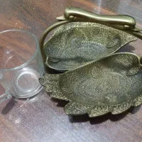 ظرف برنجی دکوری