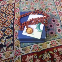 گردنبند آنتیک زنانه نماد مردادماه سنگ دلربا