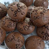 کاپ کیک شکلاتی تازه