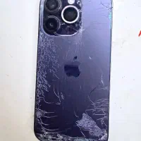 آیفون ۱۴ پرو شکسته ولی کار میکنه