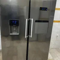 یخچال فریزر ۲ قلو الکترواستیل پلادیوم رنگ تیتانیوم