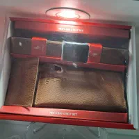 ست مردانه/ کیف پول/ کمربند/ جاکارتی/ کادو روز مرد