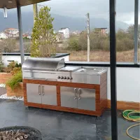 باربیکیو آیلند یخچال دار ( باربیکیو تاج )