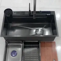 خرید اقتصادی سینک ساده و پیانویی بدون کارتون (نو)
