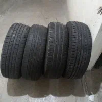 چهار حلقه لاستیک سمندی کم کار کرد در حدنو