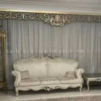 سه عدد پرده حریر با کیفیت همراه با آستری