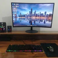 مانیتور27  سامسونگ منحنی درحدنو