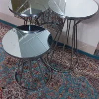 میز عسلی فلزی آینه ای ۳۵۰۰۰۰۰