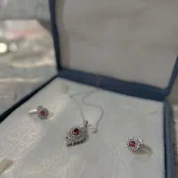 نیم ست نقره