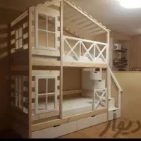 +تخت دوطبقه نوزادی