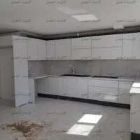 جذابیت کابینت‌های ام دی اف با طرح سفید رنگی/698