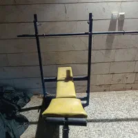 میز پرس سینه و دوچرخه ثابت