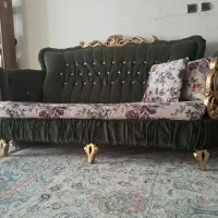 یکدست مبل و تخت خواب همراه پاتختی