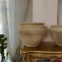 گلدان قدیمی قدمت بالا ۲ عدد