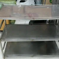 میز کاملا استیل ضخامت ورق ۱میل ضخامت ورق ۱میل
