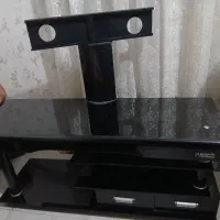 میزتلویزیون شیشه ای سالم سالم