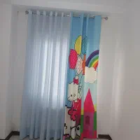 فروش پرده اتاق بچه همراه با فرش،ست هم