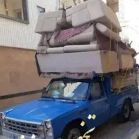 نیسان وانت باربری کارگرمخصوص اثاث کشی شبانه روزی