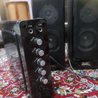 دستگاه آمپیلی و اسپیکر