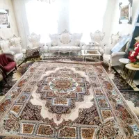 فرش 3*4 نگین درجه ۱ کاملا نو