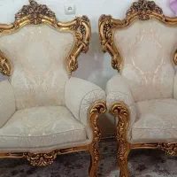مبل سلطنتی نیم راحتی