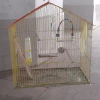 قفس بزرگ با وسایل کامل