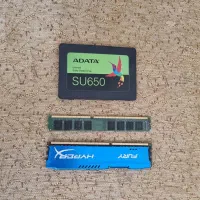 RAM DDR3 + SSD|قطعات و لوازم جانبی رایانه|الیگودرز, |دیوار