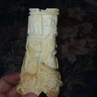 استخوان گاو تراش دست برای دکور وجاقلمی