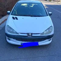 206 تیپ ۲ سفید|خودرو سواری و وانت|سهند, |دیوار