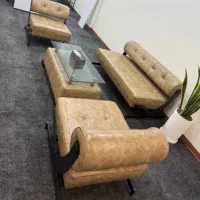 ست مبلمان همراه با میز