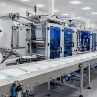 دستگاه فول اتومات خط تولید پوشک بچه/ نوار بهداشتی