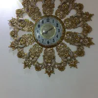 ساعت دیواری برنج