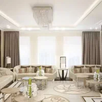 ۷۸ متر ۲ خواب، سالن پرده خور ،تاپ لوکیشن