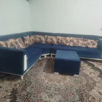 مبل 7نفره شیک وبدون مشکل همراه با عسلی