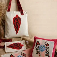 کیف ساک پارچه ای(توت بگ)نقاشی شده