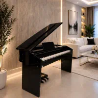 میز و کابین برای پیانو تاشو