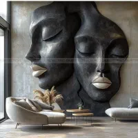 صورتک دکوراتیو دست‌ساز