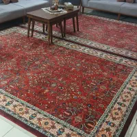 فرش قرمز