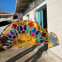 شیشه رنگی سنتی