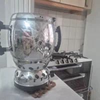 سماور زر افشان ۶ لیتری